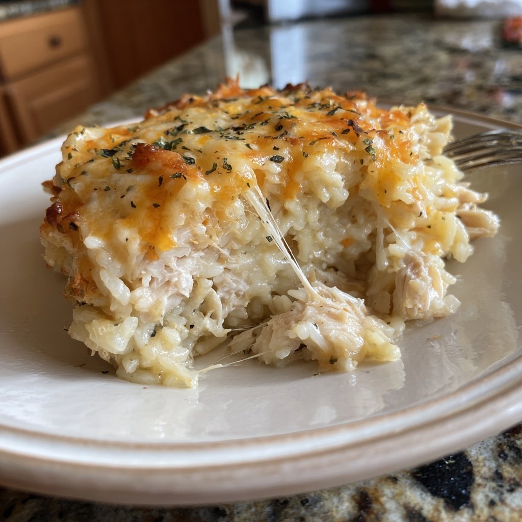 Comfort Food Chicken And Rice Bake
