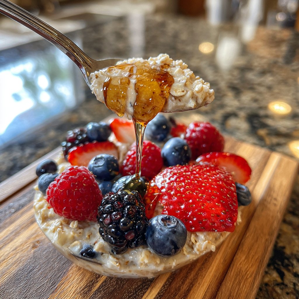 Healthy Overnight Oats Breakfast