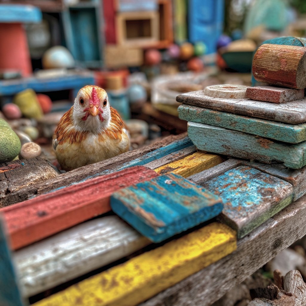 Chicken Run Ideas Using Recycled Materials