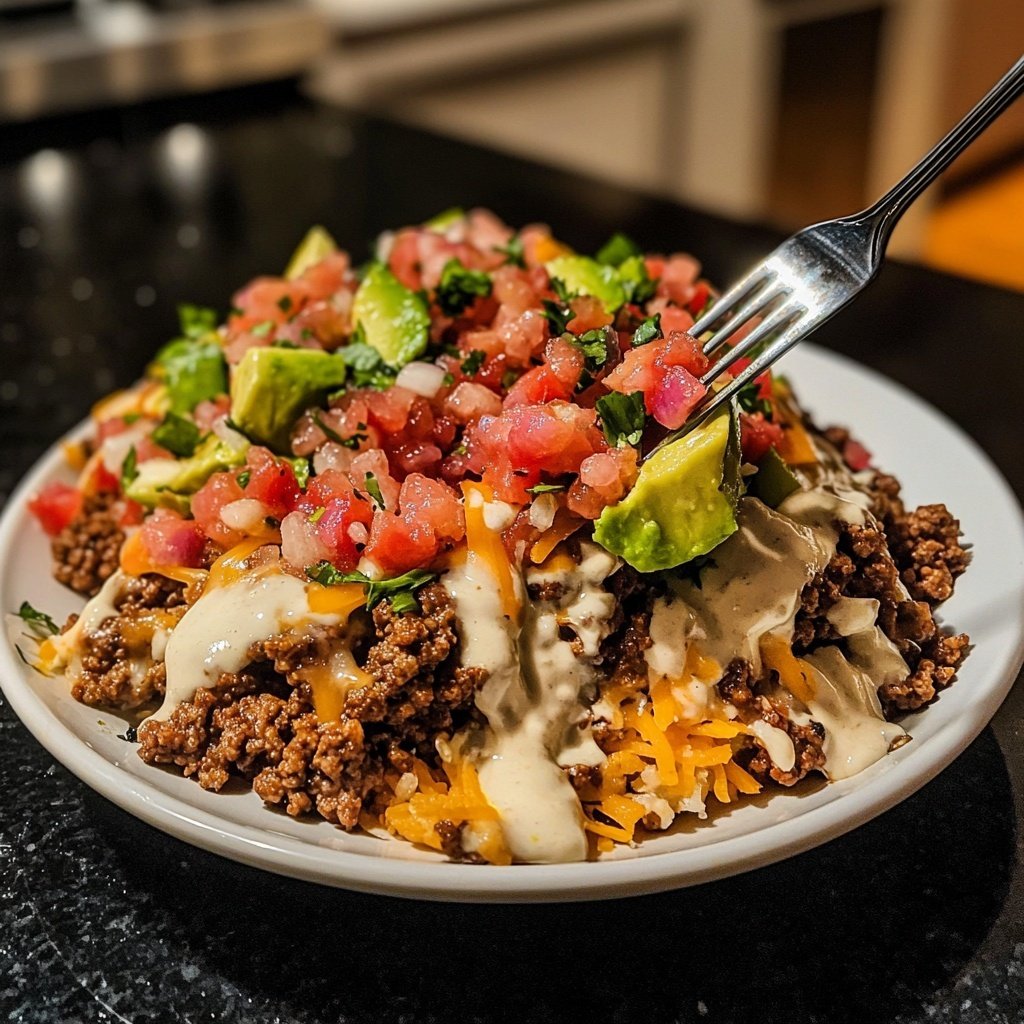 Ground Beef Burrito Bowls
