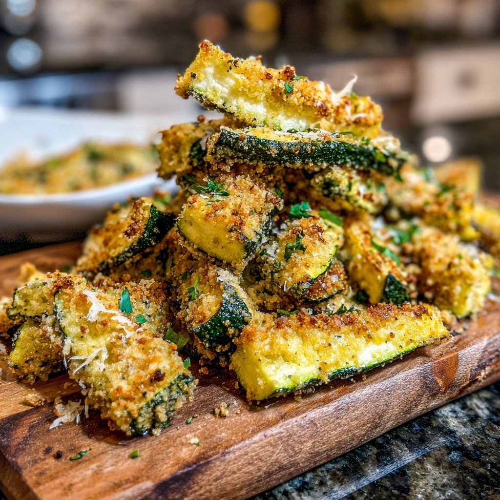 Baked Parmesan Zucchini