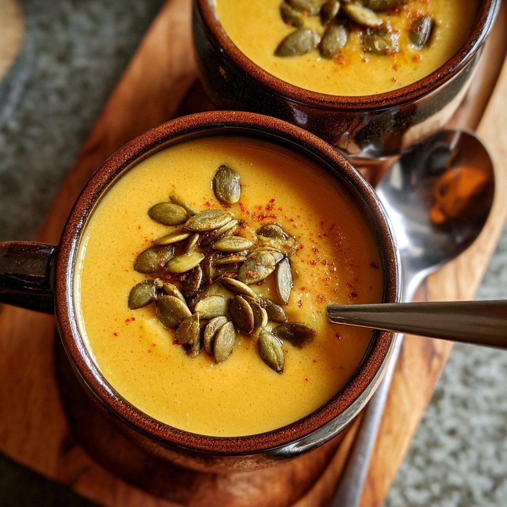 Roasted Acorn Squash Soup