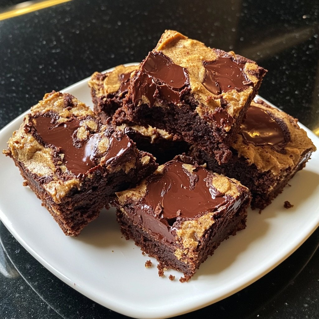 The Best Fudgy Chewy Browkies (Brookies) - Savvy Bites