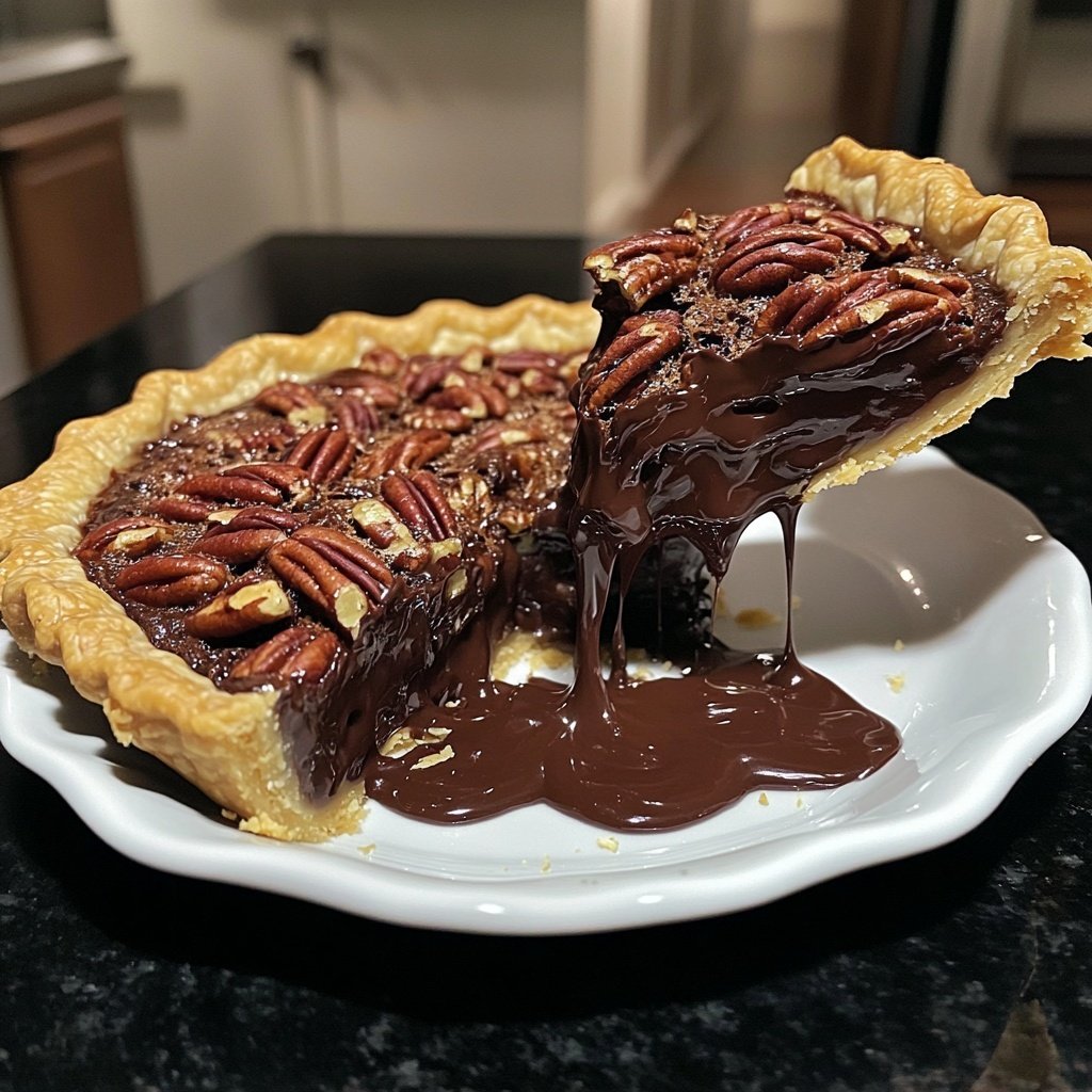 Texas Chocolate Pecan Pie