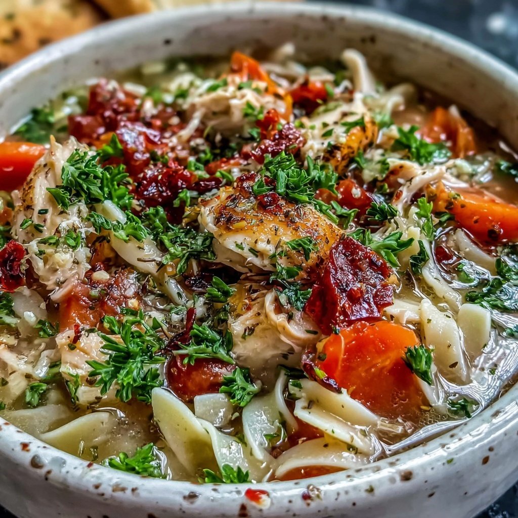 Healthy Chicken Noodle Soup
