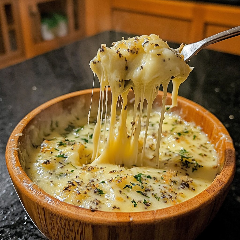 Fondue with Truffle Cheese