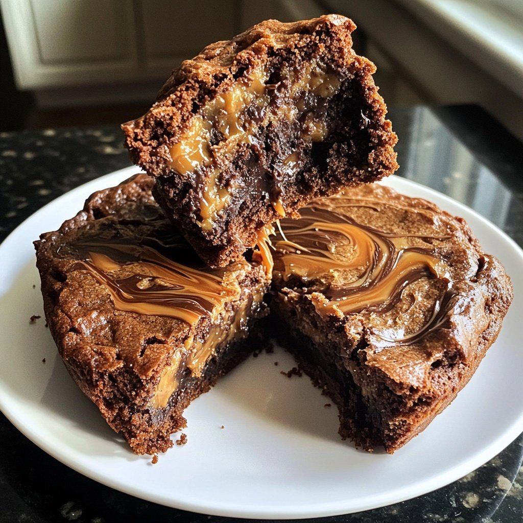 Fudgy Chewy Brookies