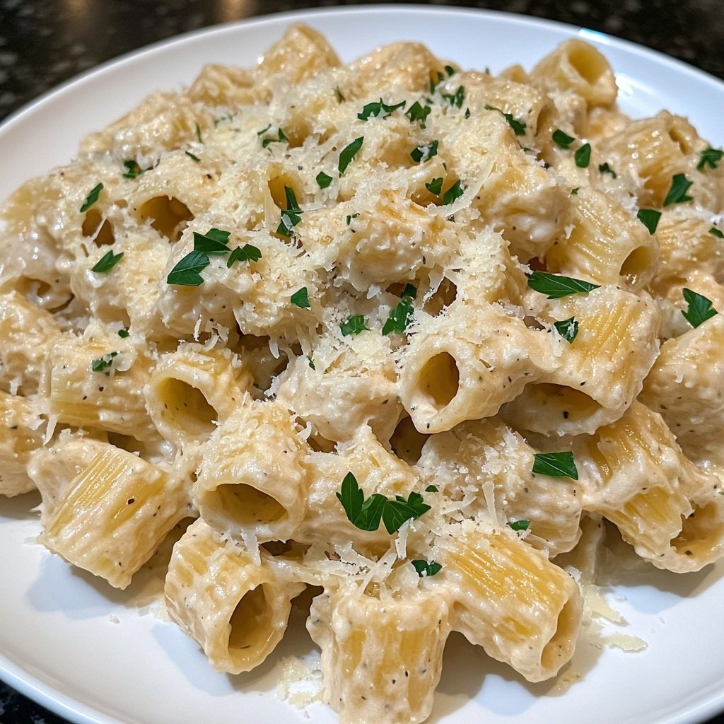 One-Pot Creamy Garlic Pasta